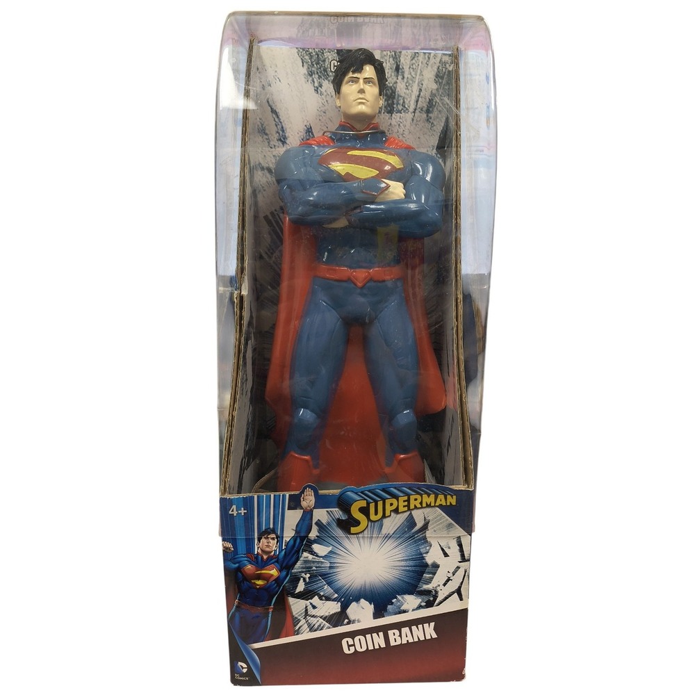 Monogram DC Comics Superman New 52 Figure 14" Coin Bank #72477 Exclusive
